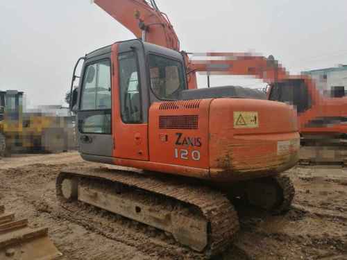 湖北出售转让二手4100小时2012年日立EX120挖掘机
