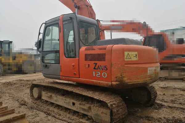 湖北出售转让二手4100小时2012年日立EX120挖掘机