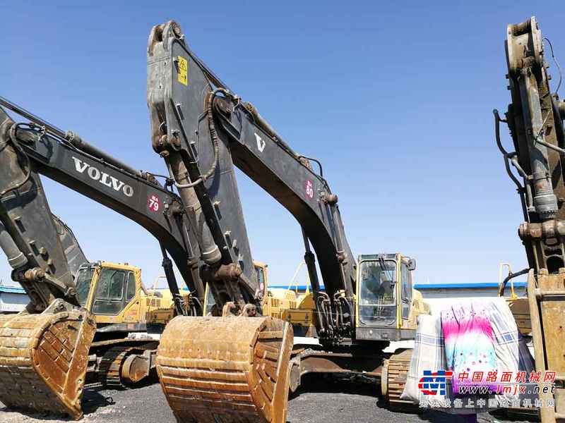山西出售转让二手8420小时2010年沃尔沃EC460BLC挖掘机