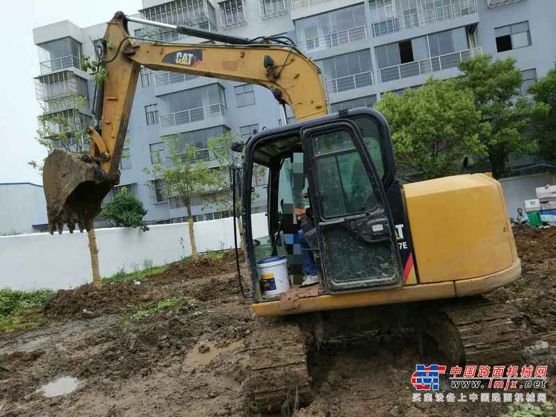 湖北出售转让二手6920小时2013年卡特彼勒307E挖掘机