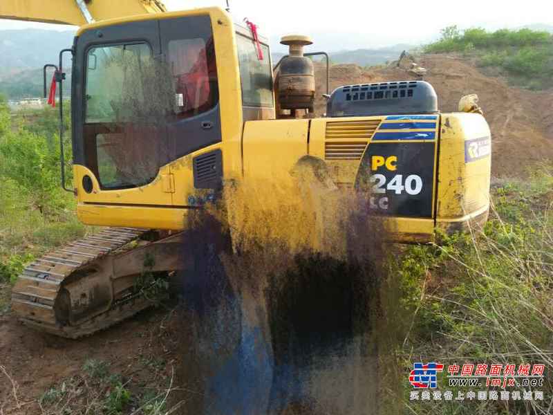 河北出售转让二手8580小时2012年小松PC200LC挖掘机