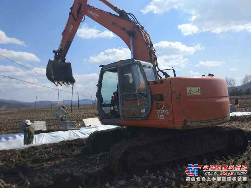 吉林出售转让二手12941小时2003年日立ZAXIS225US挖掘机
