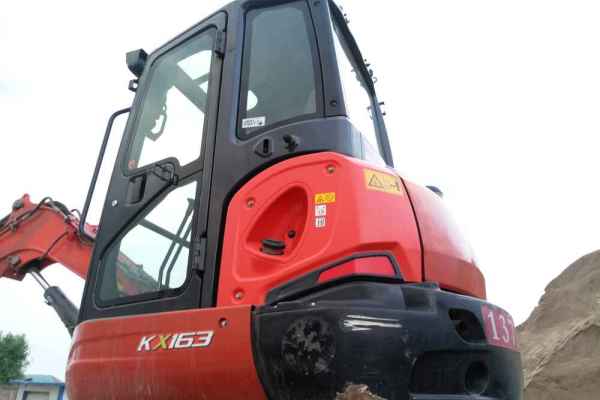 山西出售转让二手4000小时2011年久保田KX163挖掘机
