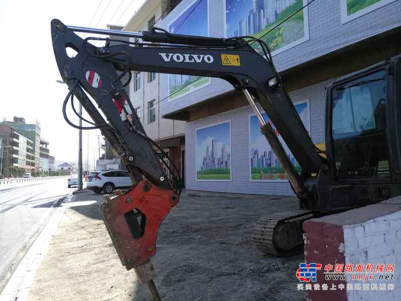 山西出售转让二手5000小时2013年沃尔沃EC55BPRO挖掘机