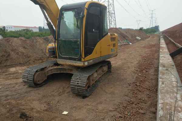 河南出售转让二手9580小时2009年徐工XE80B挖掘机