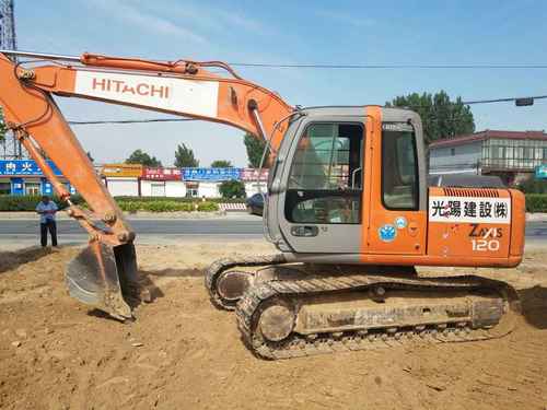 河北出售转让二手14399小时2004年日立ZX120挖掘机
