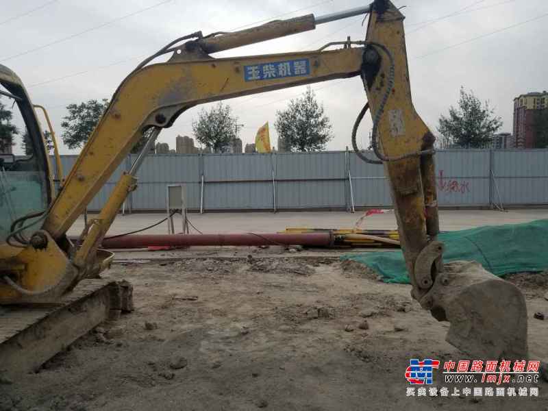 宁夏出售转让二手4500小时2012年玉柴YC35挖掘机