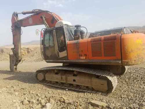 内蒙古出售转让二手18000小时2008年日立ZX360H挖掘机
