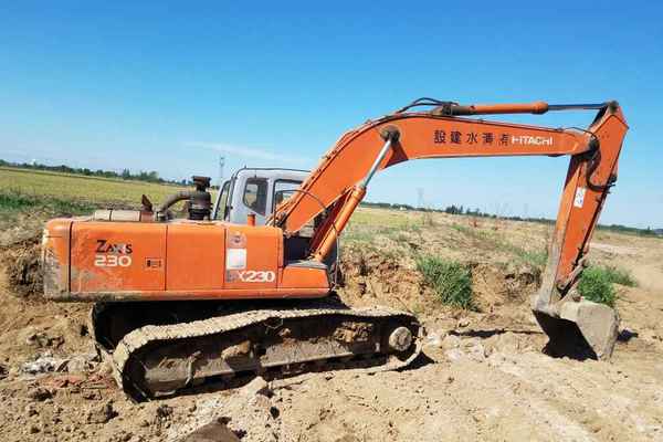 河北出售转让二手9980小时2003年日立EX230挖掘机