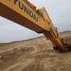 甘肃出售转让二手4000小时2012年现代R305LC挖掘机