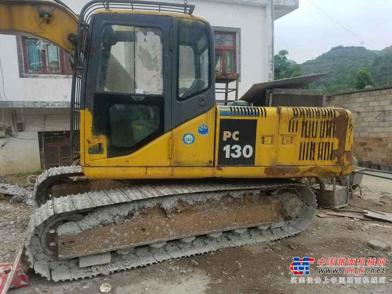 贵州出售转让二手6800小时2007年海斗HW130挖掘机