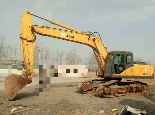 河南出售转让二手6000小时2010年山重建机924C挖掘机