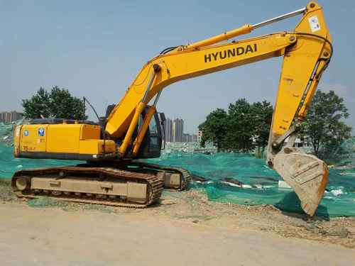 陕西出售转让二手6200小时2011年现代R265LC挖掘机