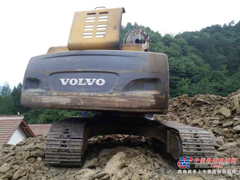 陕西出售转让二手10000小时2008年沃尔沃EC210BLC挖掘机