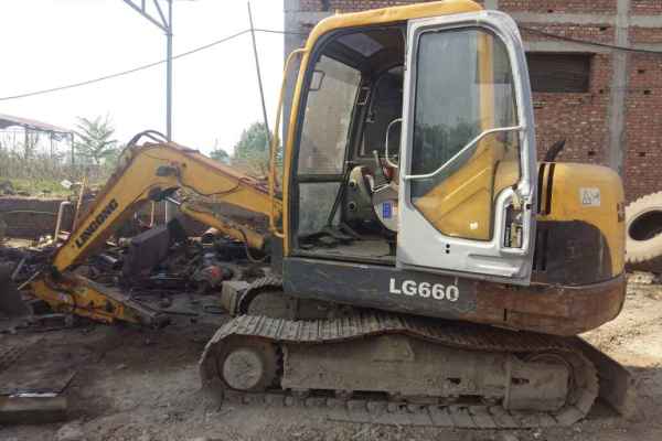 河北出售转让二手7000小时2009年临工LG660挖掘机