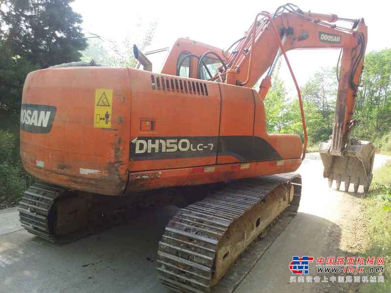 陕西出售转让二手5500小时2011年斗山DH150LC挖掘机