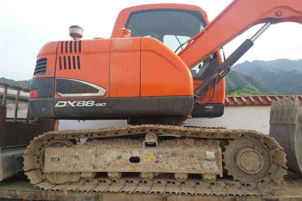 陕西出售转让二手166小时2017年斗山DX75挖掘机