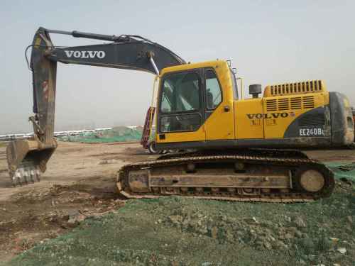 陕西出售转让二手8000小时2007年沃尔沃EC210B挖掘机