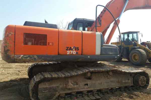 陕西出售转让二手5000小时2011年日立ZX240挖掘机