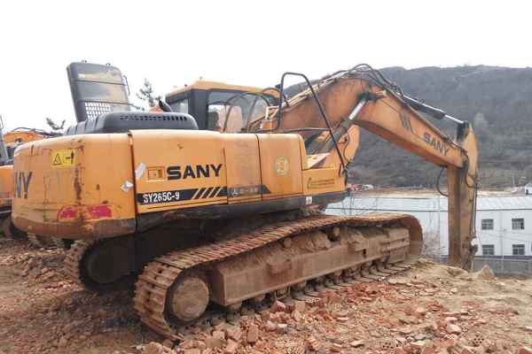 陕西出售转让二手3000小时2012年三一重工SY235C挖掘机