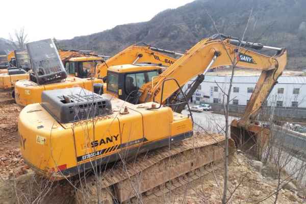 陕西出售转让二手2000小时2010年三一重工SY365C挖掘机