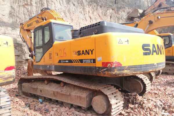 陕西出售转让二手3000小时2010年三一重工SY335C挖掘机