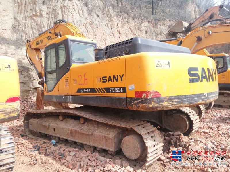 陕西出售转让二手3000小时2010年三一重工SY335C挖掘机