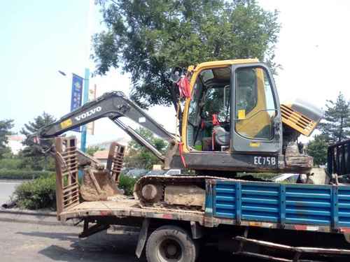 山西出售转让二手4063小时2013年沃尔沃EC55BPRO挖掘机