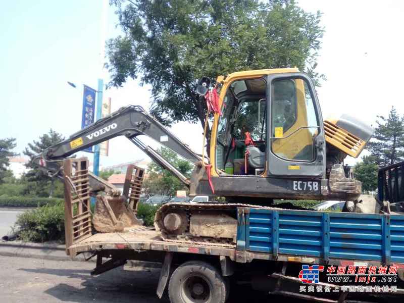 山西出售转让二手4063小时2013年沃尔沃EC55BPRO挖掘机