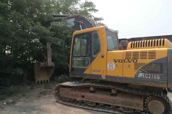山东出售转让二手8600小时2011年沃尔沃EC210B挖掘机