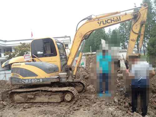 安徽出售转让二手7000小时2012年玉柴YC60挖掘机