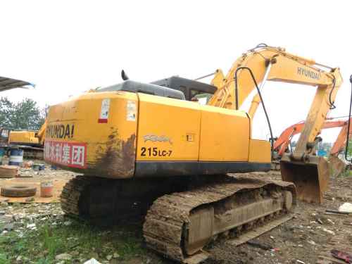 安徽出售转让二手6578小时2012年现代R215挖掘机