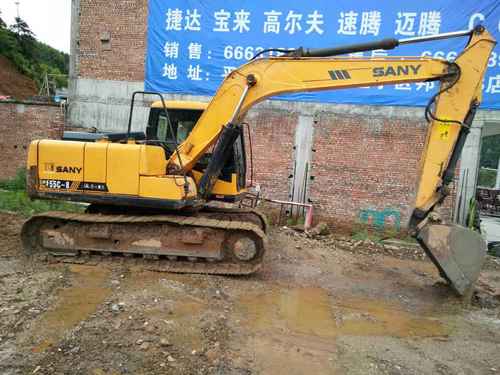 湖南出售转让二手9000小时2010年三一重工SY135挖掘机