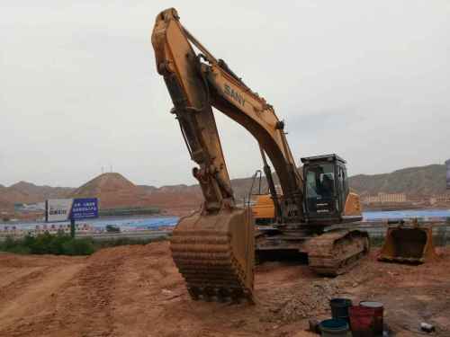 甘肃出售转让二手1500小时2012年三一重工SY365H挖掘机
