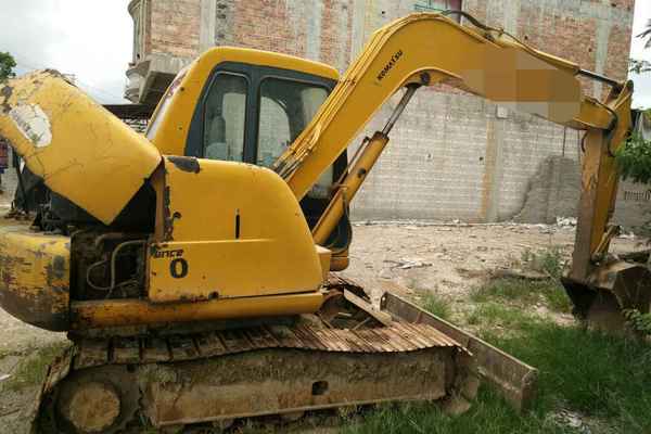 广西出售转让二手6542小时2006年小松PC60挖掘机