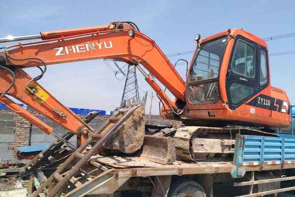 山东出售转让二手3500小时2011年振宇ZY80挖掘机