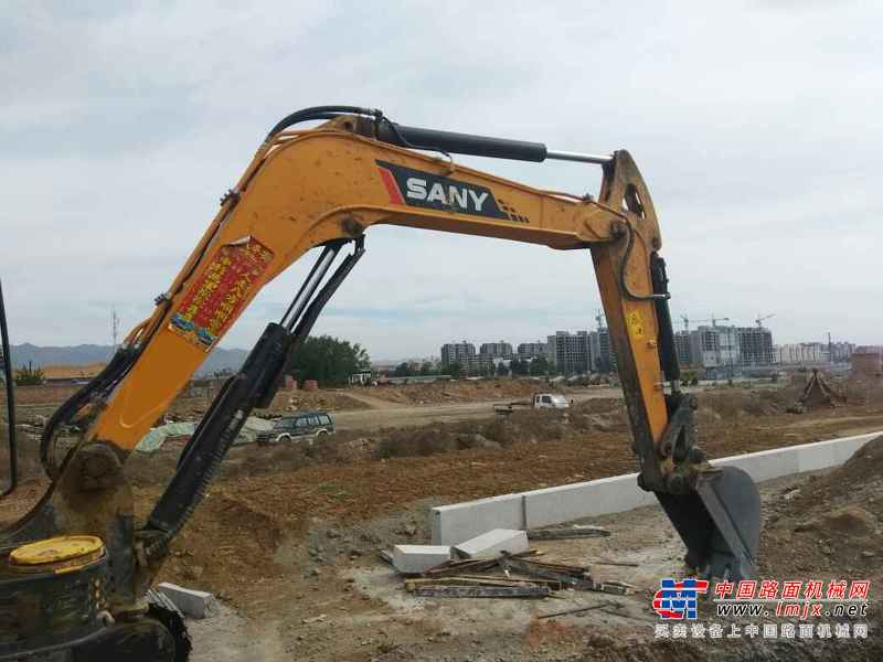 山西出售转让二手3394小时2015年三一重工SY55C挖掘机