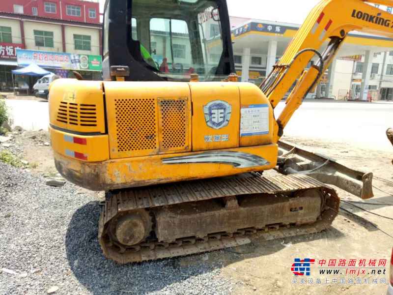 河南出售转让二手5200小时2013年龙工LG6060D挖掘机