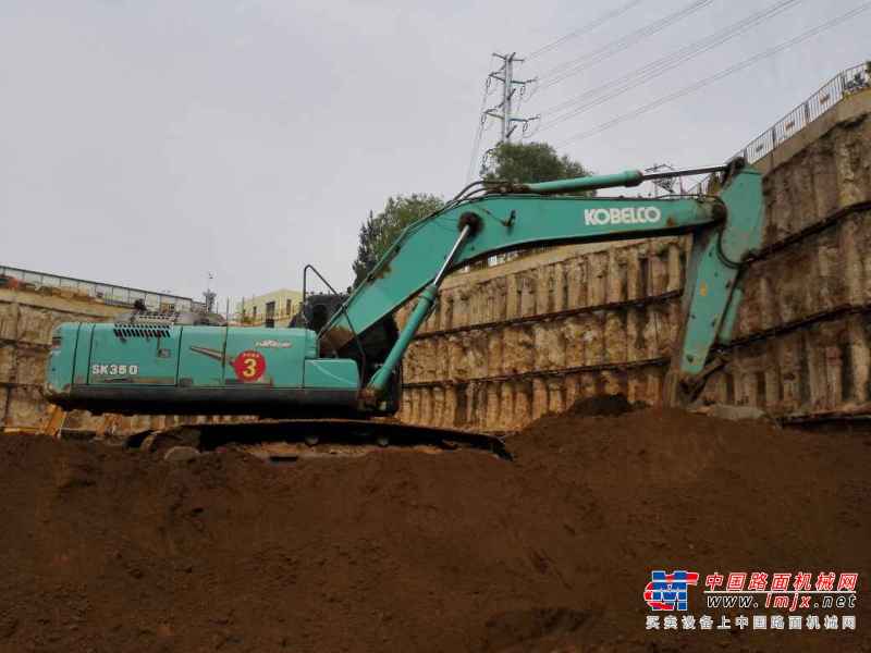辽宁出售转让二手15000小时2008年神钢SK350LC挖掘机