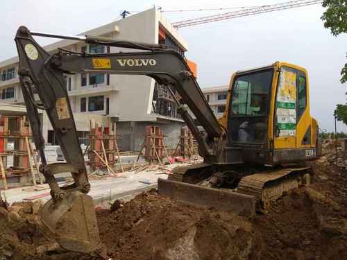 江苏出售转让二手8761小时2010年沃尔沃EC55BPRO挖掘机