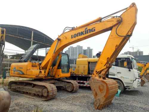 河南出售转让二手5000小时2011年龙工LG6225挖掘机