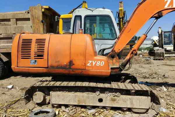 山西出售转让二手9000小时2009年振宇ZY80挖掘机