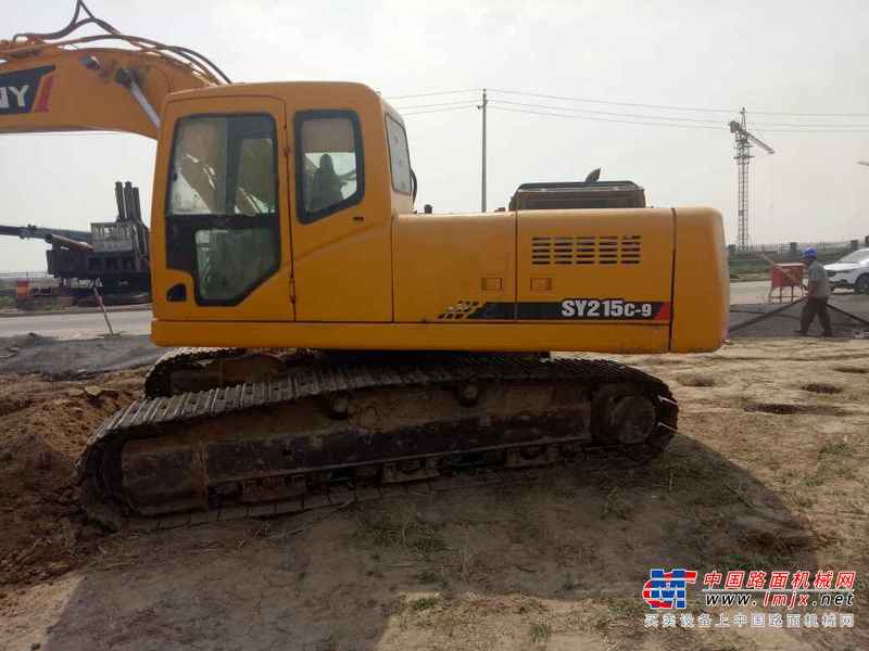 河南出售转让二手13000小时2007年三一重工SY215C挖掘机