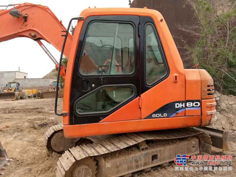 甘肃出售转让二手5000小时2011年斗山DH80GOLD挖掘机