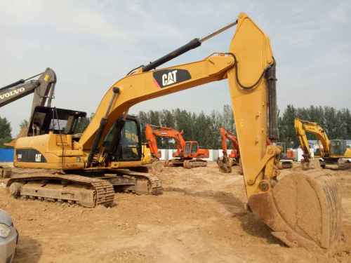 河南出售转让二手5200小时2012年卡特彼勒324D挖掘机