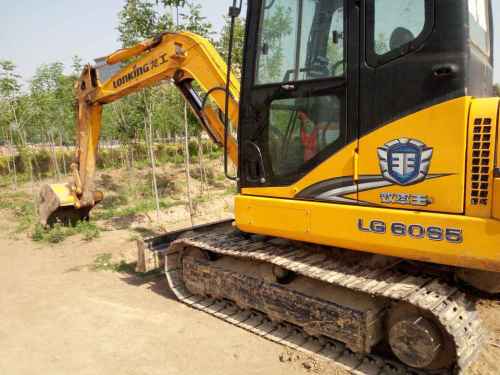 河北出售转让二手6000小时2012年龙工LG6065挖掘机