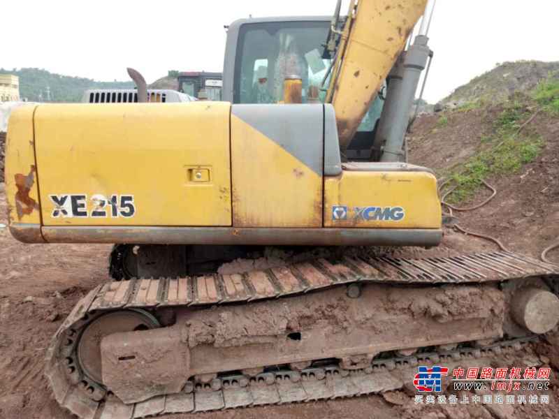 四川出售转让二手5823小时2014年徐工XE135B挖掘机