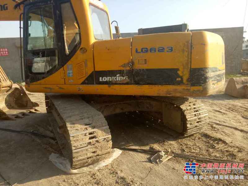 河南出售转让二手6000小时2007年龙工LG6225挖掘机