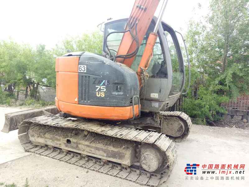 吉林出售转让二手7160小时2006年日立ZX75US挖掘机