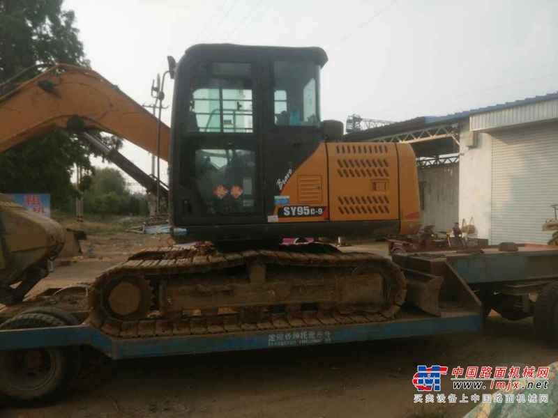 山东出售转让二手3770小时2014年三一重工SY95C挖掘机